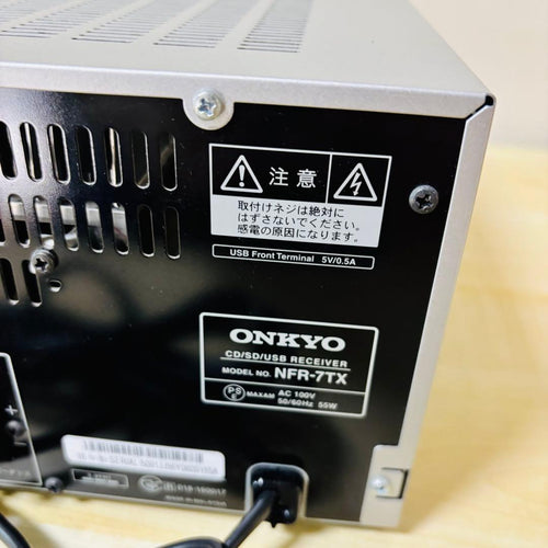 Onkyo Cd Md Cassette Deck Bluetooth/ Cd/Sd/Usb/ Nfr7Tx