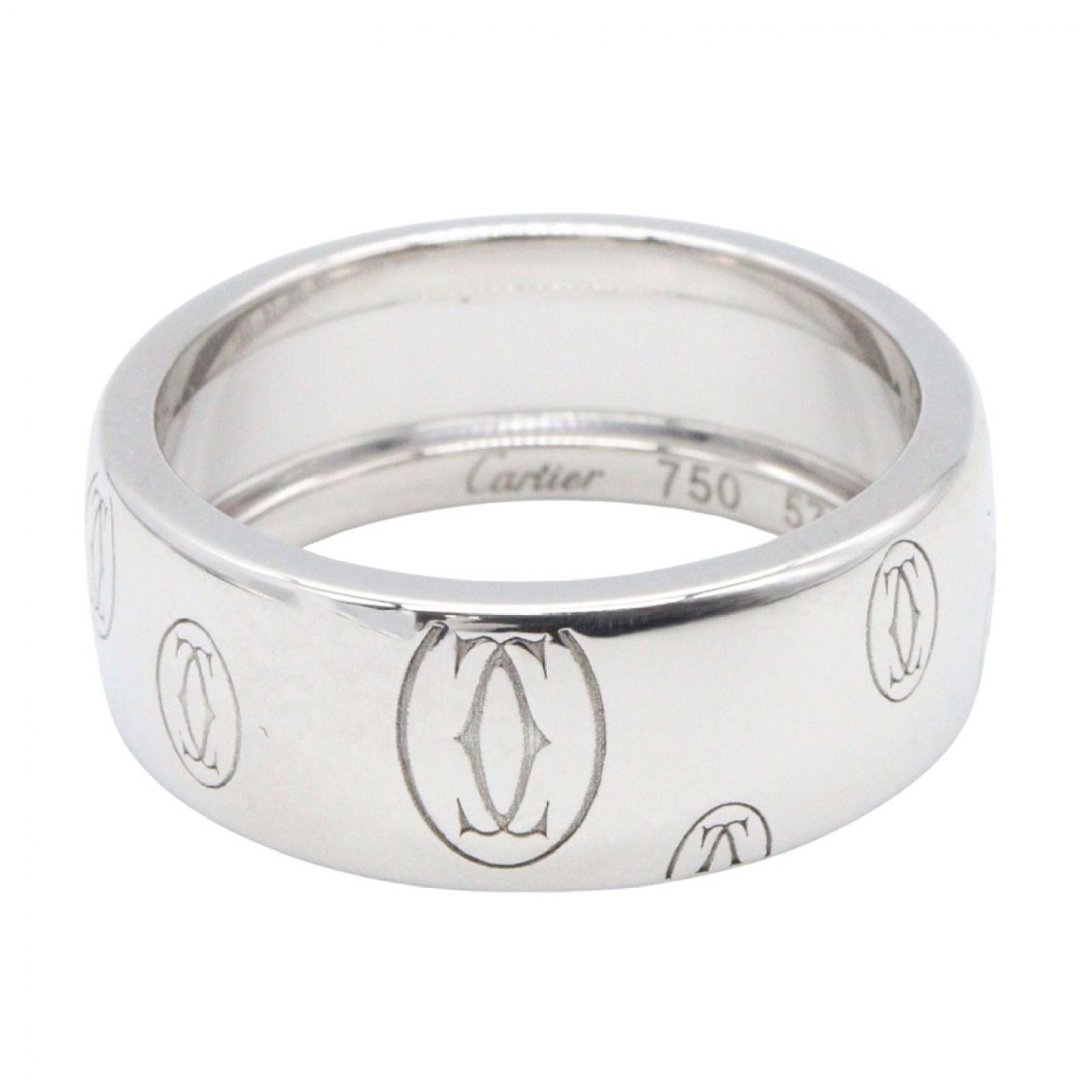 Cartier Ring K18Wg Used A