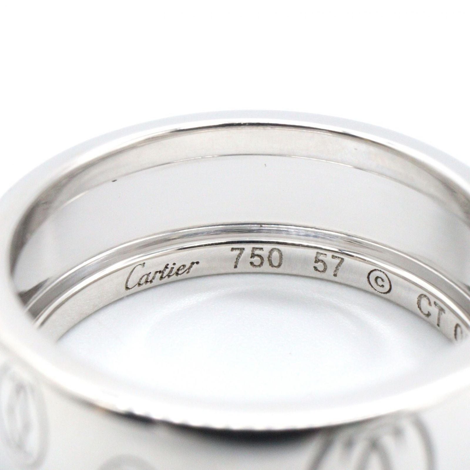 Cartier Ring K18Wg Used A
