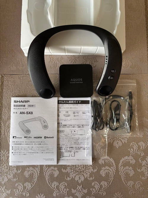 Sharp Neck Speakers Sound Partner An-Sx8