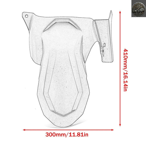 No Brand Others Yamaha T-Max 530 2017-2019 560 2020-2023 Motorcycle Rear Fender