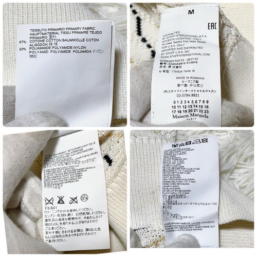 Maison Margiela Knitted Tops Sweaters M