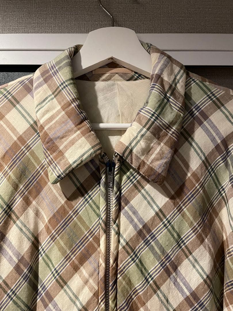 Comme Des Garcons Homme Plus Blouson Jackets M 97Fw Plaid Padded Bomber