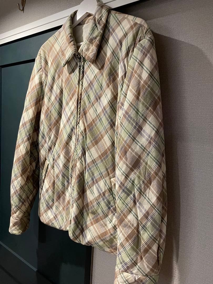 Comme Des Garcons Homme Plus Blouson Jackets M 97Fw Plaid Padded Bomber