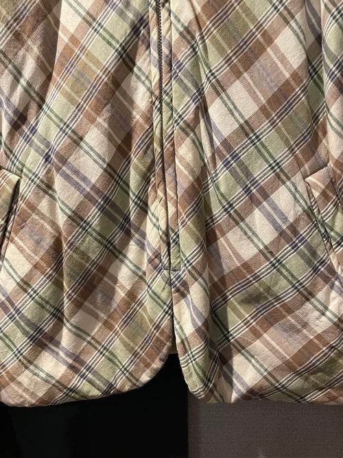 Comme Des Garcons Homme Plus Blouson Jackets M 97Fw Plaid Padded Bomber