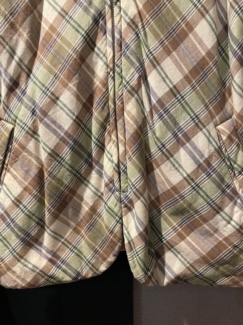 Comme Des Garcons Homme Plus Blouson Jackets M 97Fw Plaid Padded Bomber