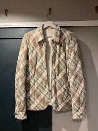 Comme Des Garcons Homme Plus Blouson Jackets M 97Fw Plaid Padded Bomber