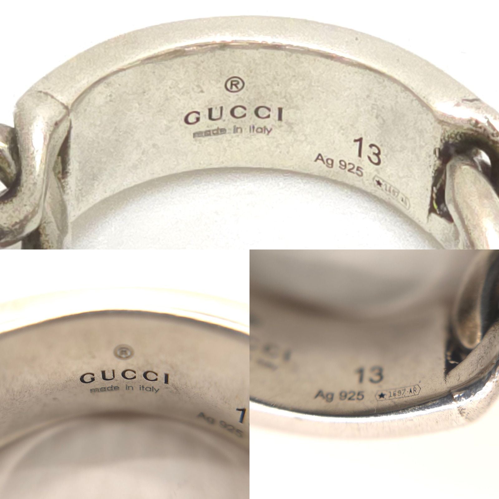 Gucci Ring 678711 13 12.5 Sv925 1697Ar