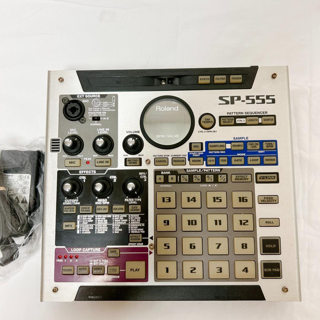 Roland Sampler Sp-555 Dtm Midi