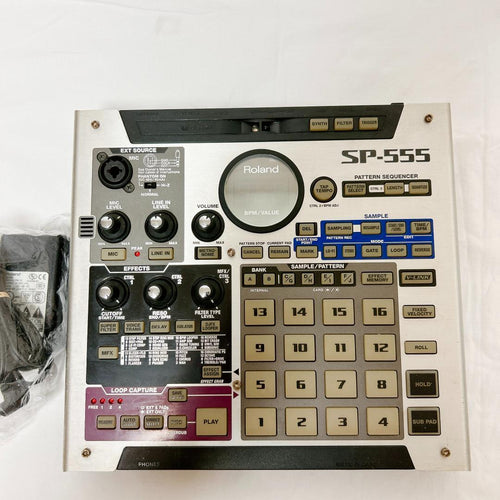 Roland Sampler Sp-555 Dtm Midi