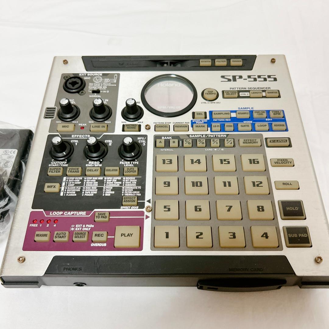 Roland Sampler Sp-555 Dtm Midi
