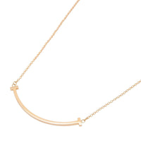 Tiffany Necklace Co T 40.5/45.5 K18Pg