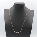 Tiffany Necklace Co T 40.5/45.5 K18Pg