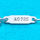 Tiffany Necklaces Sv925