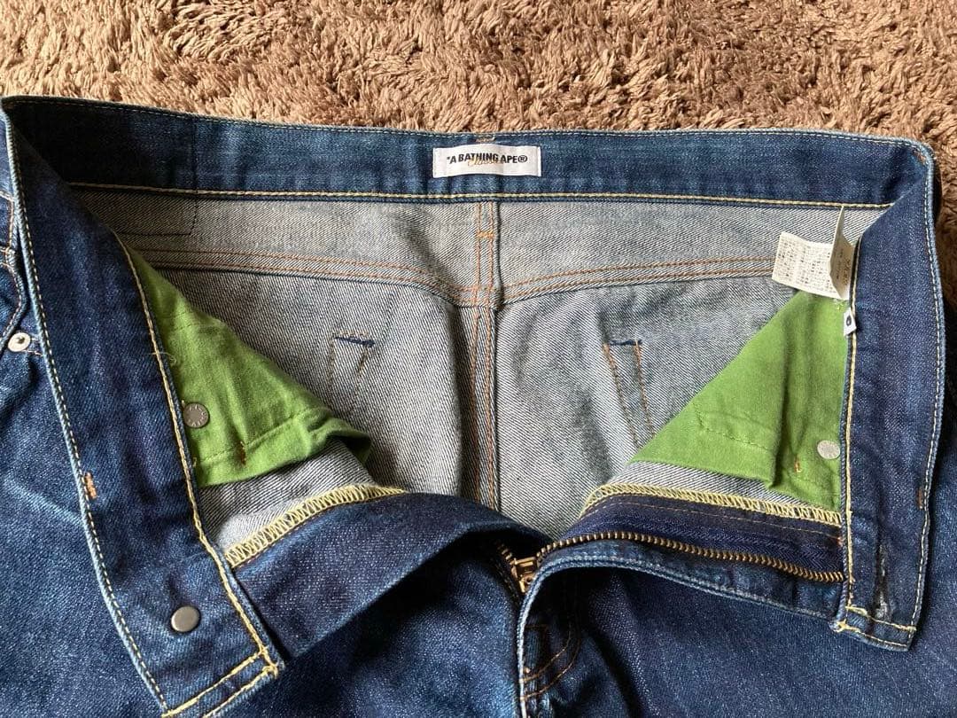 A Bathing Ape Straight Jeans