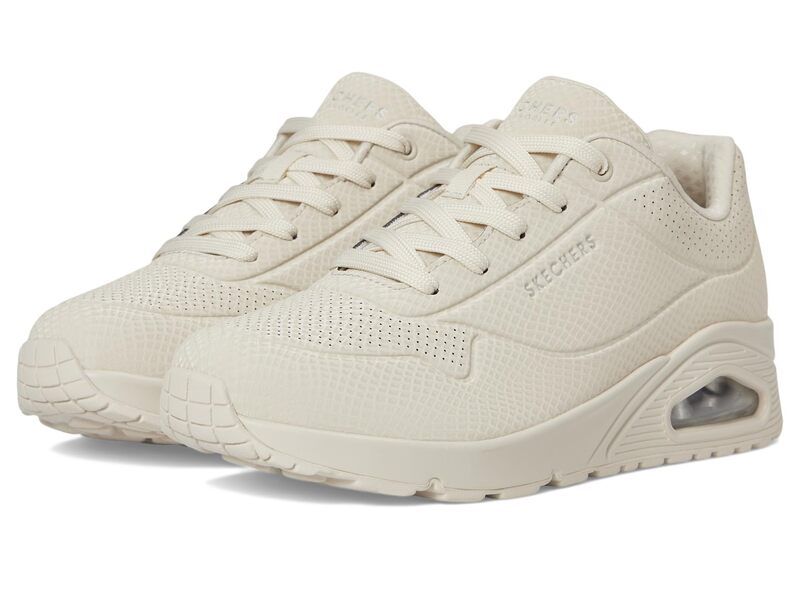 Skechers Sneakers Uno Shiny Scale Off White