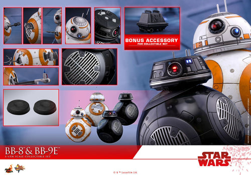 Hot Toys Sf Fantasy Horror 1/6 Bb-8 Bb-9E (2 Mms442