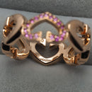 Cartier Ring C 52 K18Pg #192456