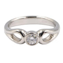 Tiffany Ring Co 1Pd #9 Pt950 Used A
