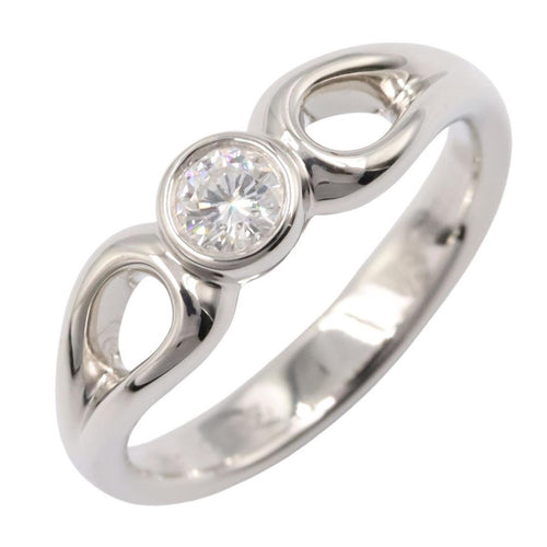 Tiffany Ring Co 1Pd #9 Pt950 Used A