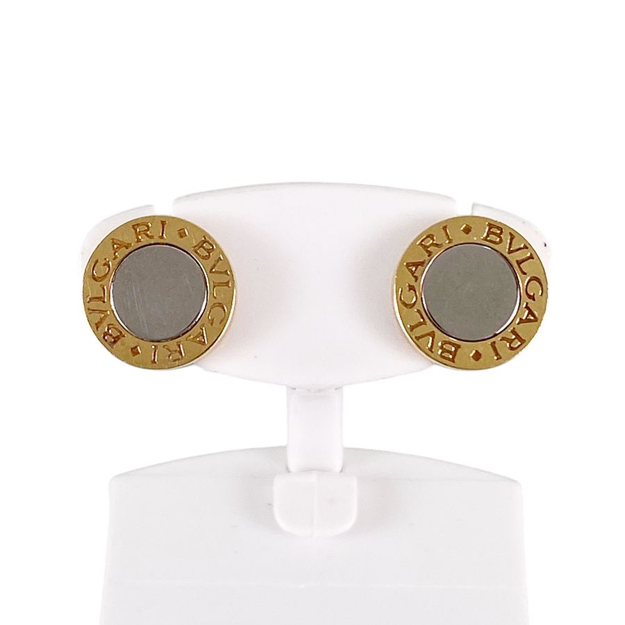 Bvlgari Earrings (For Both Ears) K18Yg Ss
