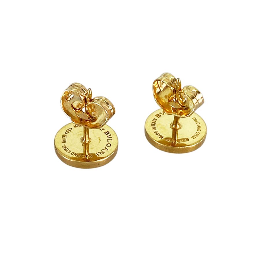Bvlgari Earrings (For Both Ears) K18Yg Ss