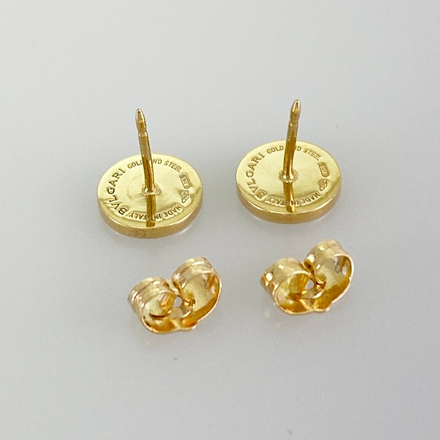 Bvlgari Earrings (For Both Ears) K18Yg Ss