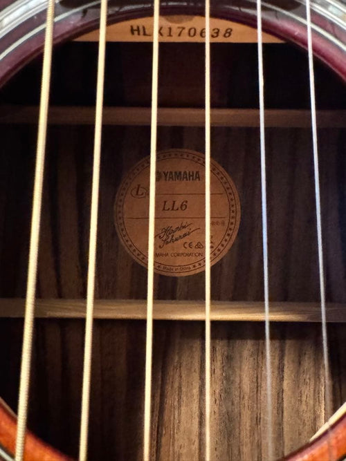 Yamaha Acoustic Guitars Ll6 Are Bs