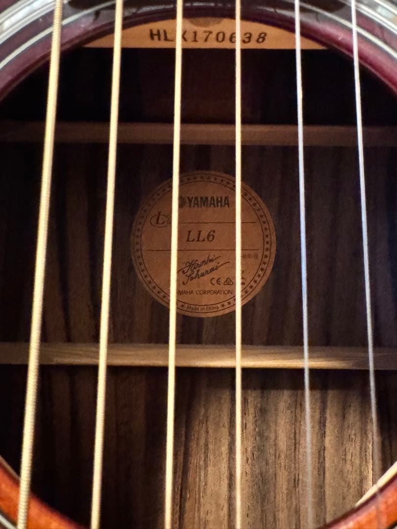 Yamaha Acoustic Guitars Ll6 Are Bs