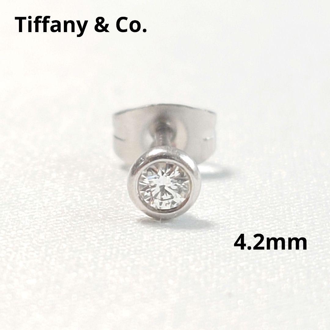 Tiffany Earrings (Single) Pt950 7678