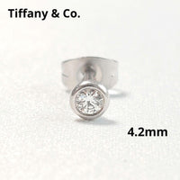 Tiffany Earrings (Single) Pt950 7678