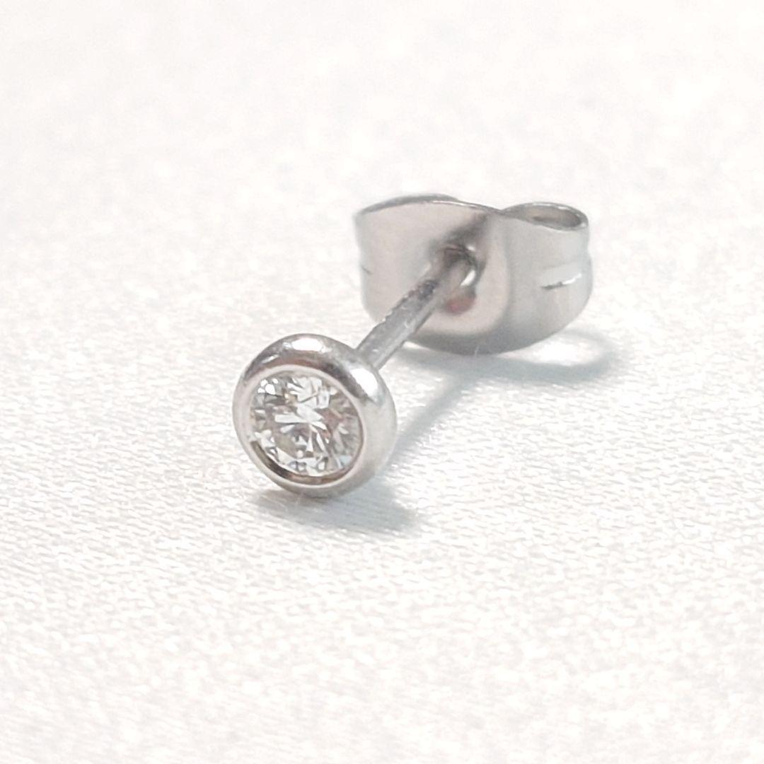 Tiffany Earrings (Single) Pt950 7678