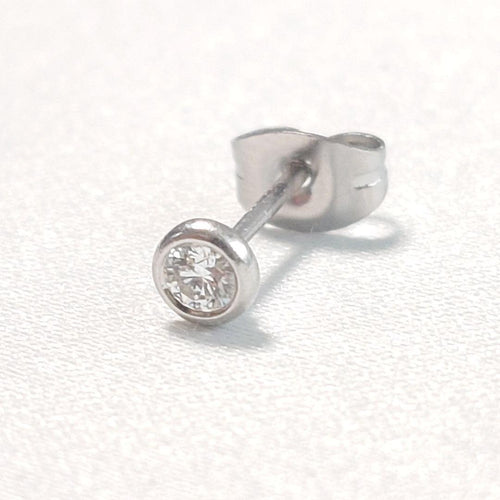 Tiffany Earrings (Single) Pt950 7678