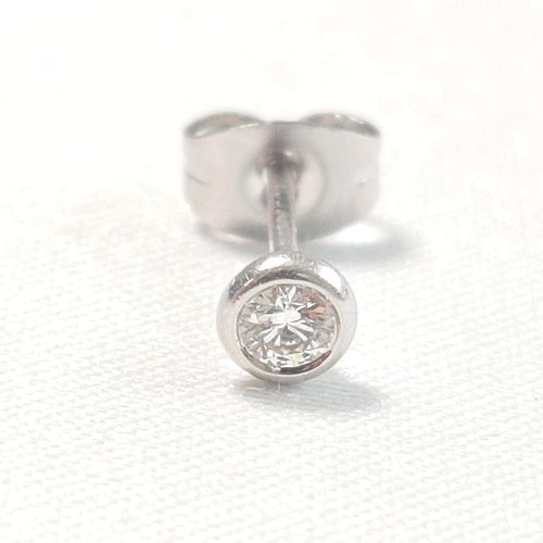 Tiffany Earrings (Single) Pt950 7678
