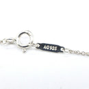 Tiffany Necklace Co W 40 K18 925 Used A