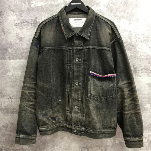 Neighborhood G Jean Denim Jacket 26Ss Savage Type-1 F1520-004