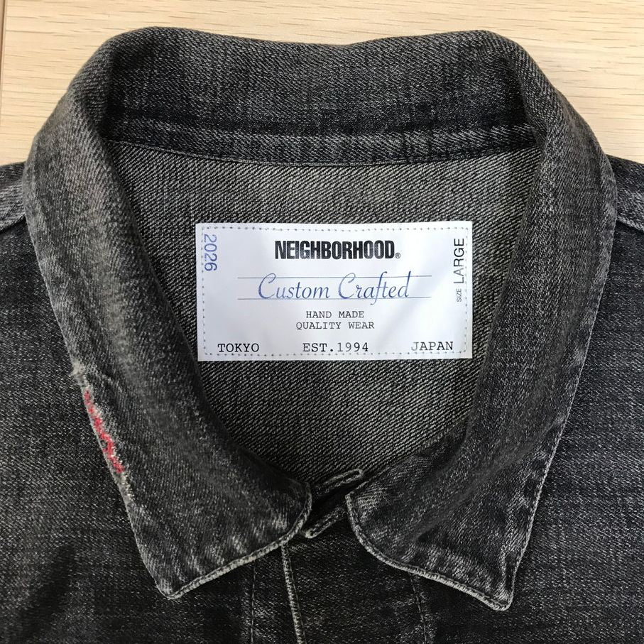 Neighborhood G Jean Denim Jacket 26Ss Savage Type-1 F1520-004