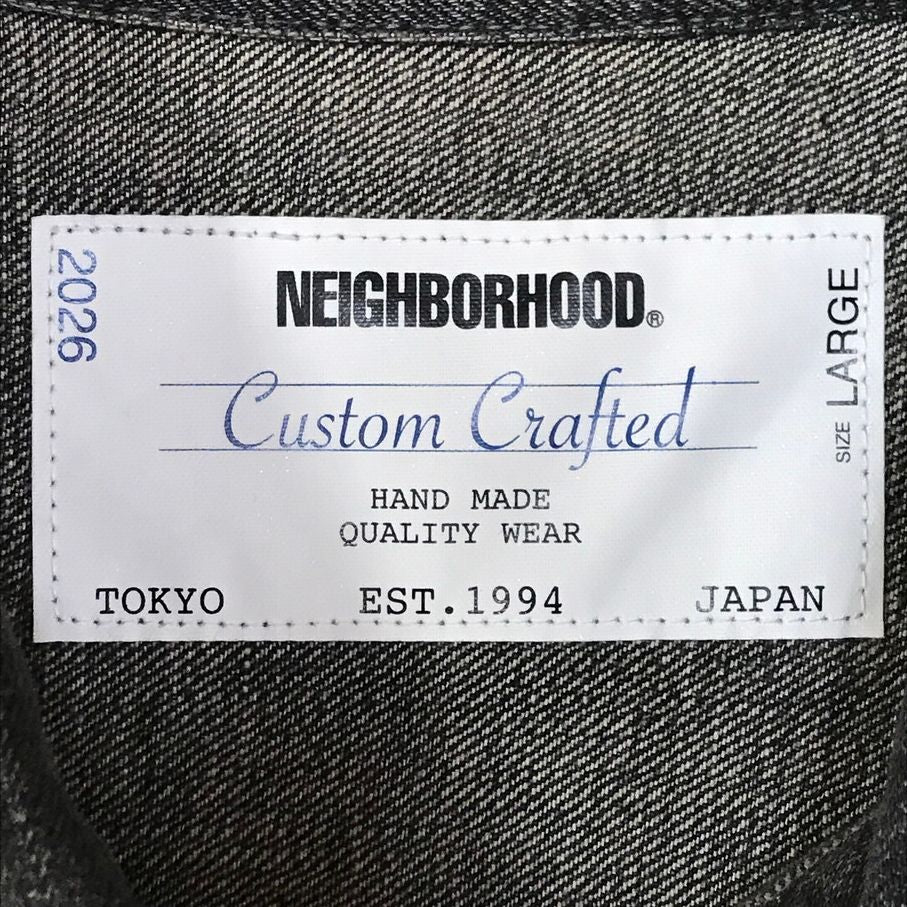 Neighborhood G Jean Denim Jacket 26Ss Savage Type-1 F1520-004