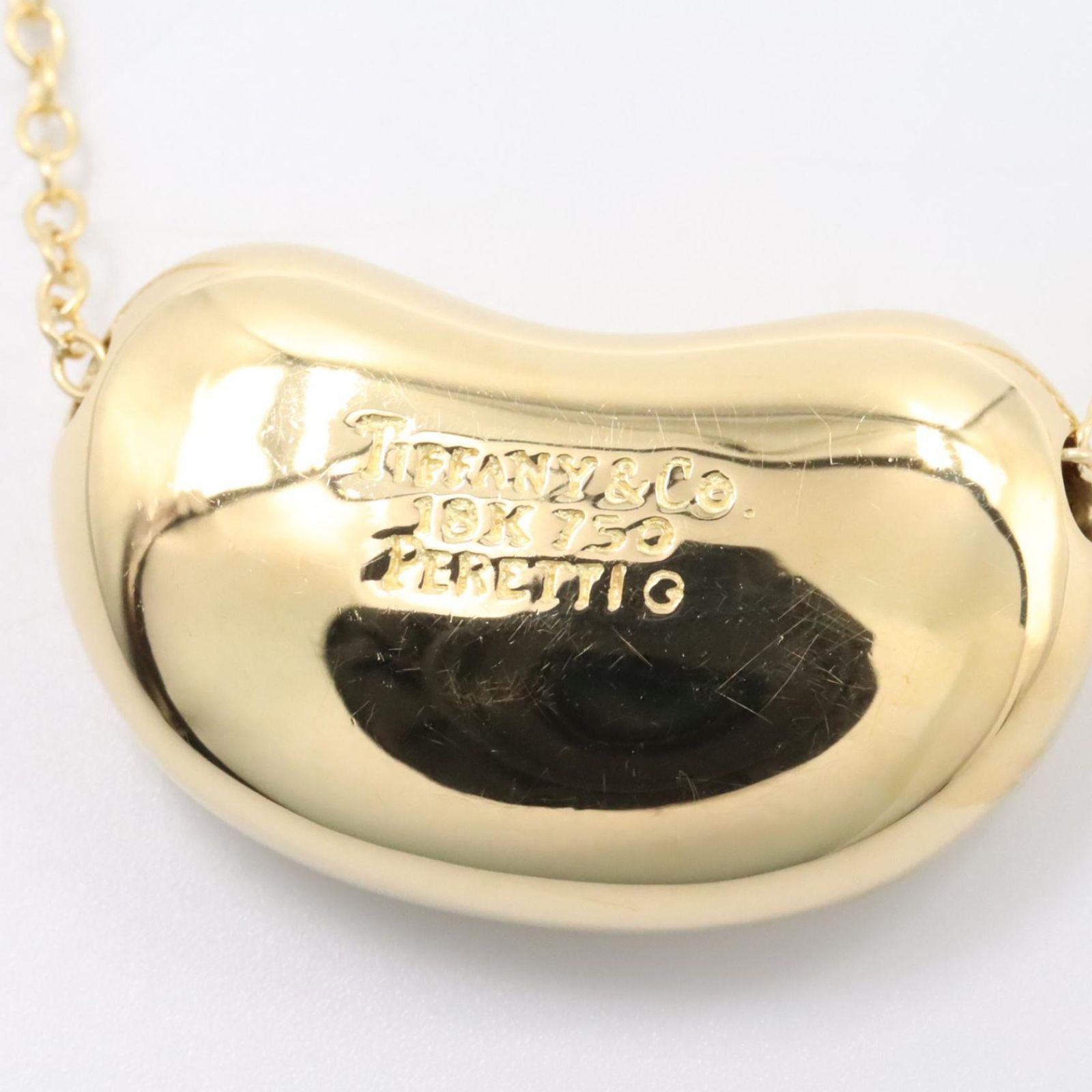 Tiffany Necklace Co 76 K18 Used A