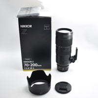 Lens (Zoom) B#12854 Nikon Nikkor Z 70-200Mm F/2.8 Vr S Nz70-200 2.8