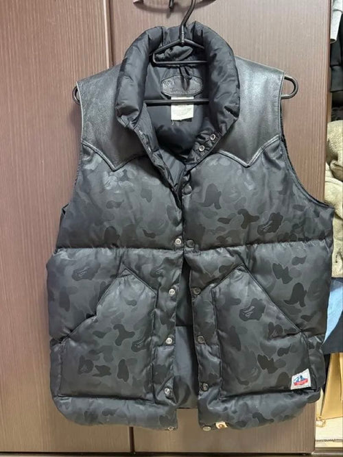 Rocky Mountain Featherbed Down Quilted Vests A Bathing Ape