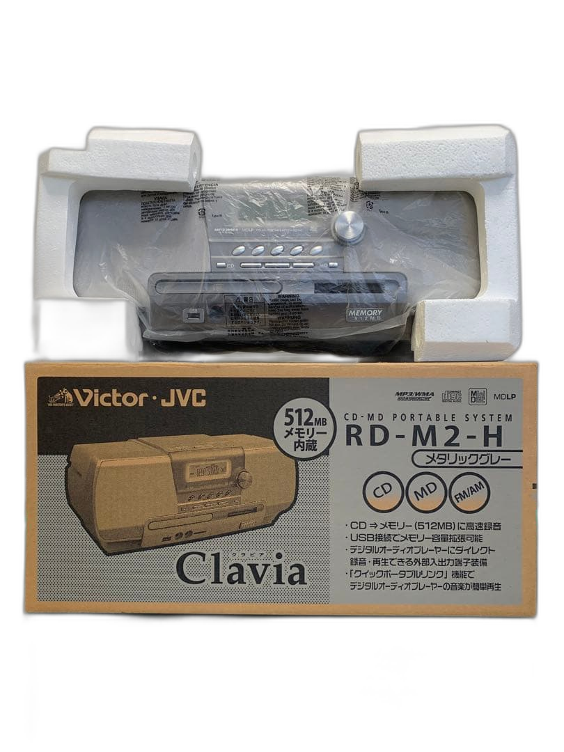 Victor Microsd Memory Card Rd-M2 Cd Md Am Fm