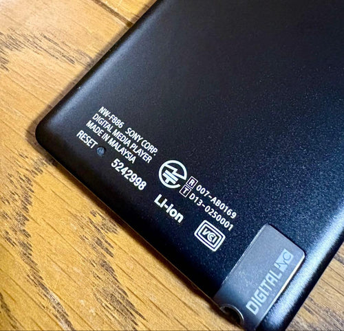 Sony Digital Audio Players Walkman Nw-F886