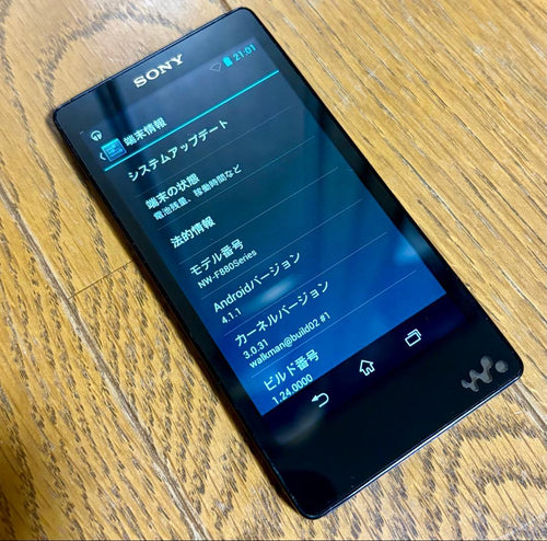 Sony Digital Audio Players Walkman Nw-F886
