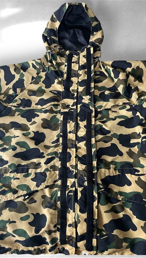 Parkas de montaña A Swimming Ape 1St L Y2K camuflaje amarillo