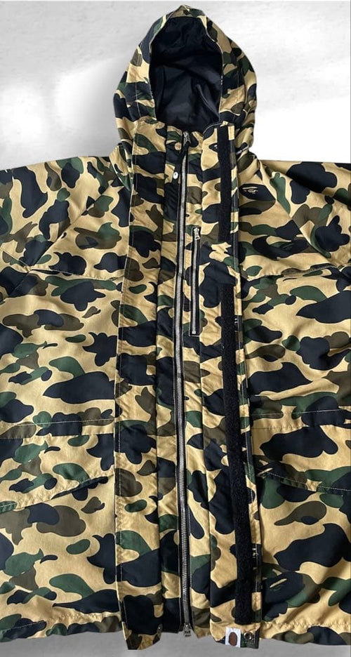 Parkas de montaña A Swimming Ape 1St L Y2K camuflaje amarillo