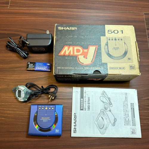 Sharp Portable Md Players Md-St501-A 5538