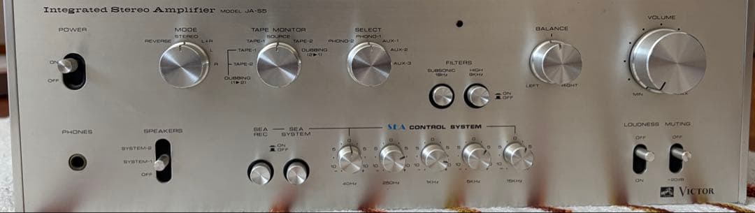 Victor Integrated Amplifiers Stereo Amplifier Ja-S5
