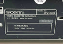 Sony Vhs Players Vcrs Wv-Dr9 2000