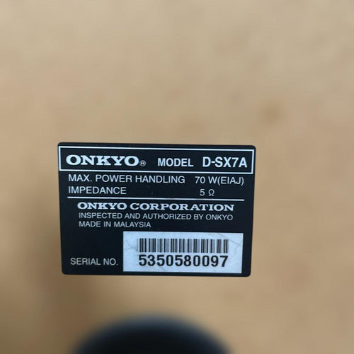 Speaker Onkyo D-Sx7A